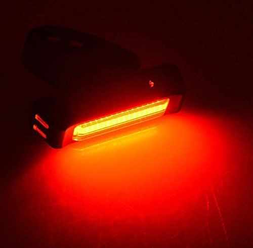Water-Resistant Rechargeable Commuter Bicycle Light Set | Black