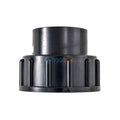 Waterco 40mm Half Union - Black (c/w O ring)