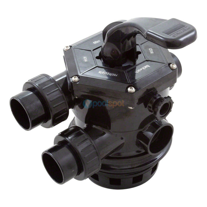 Waterco 40mm/1.5" Top Mount Threaded Multiport Valve w/ unions