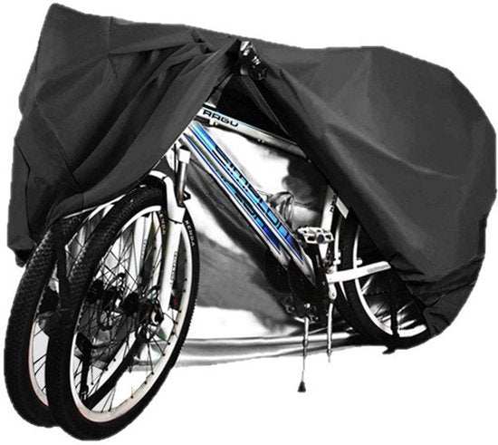 Waterproof Bicycle Cover Suitable For 2 Bicycles With Lock Hole
