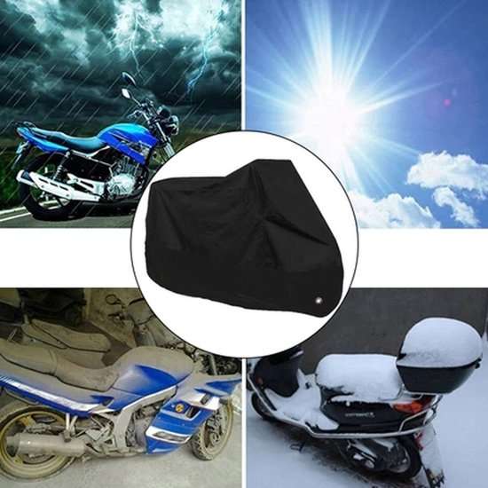 Waterproof Bicycle Cover Suitable For 2 Bicycles With Lock Hole