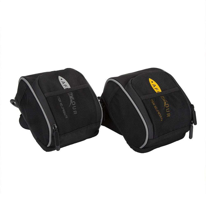Waterproof Bike Front Bag For Outdoor Sports - White