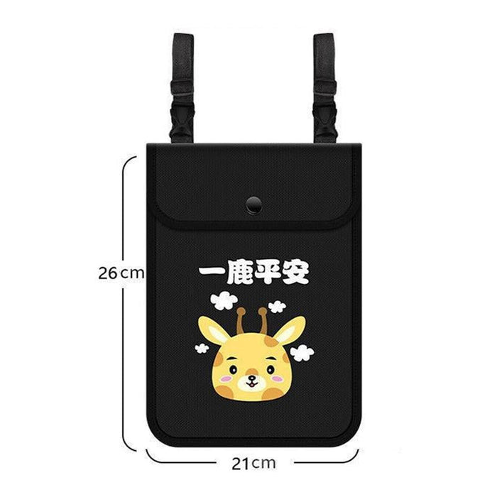 Waterproof Hanging Bag For Electric Vehicles And Bicycles - Black Bear