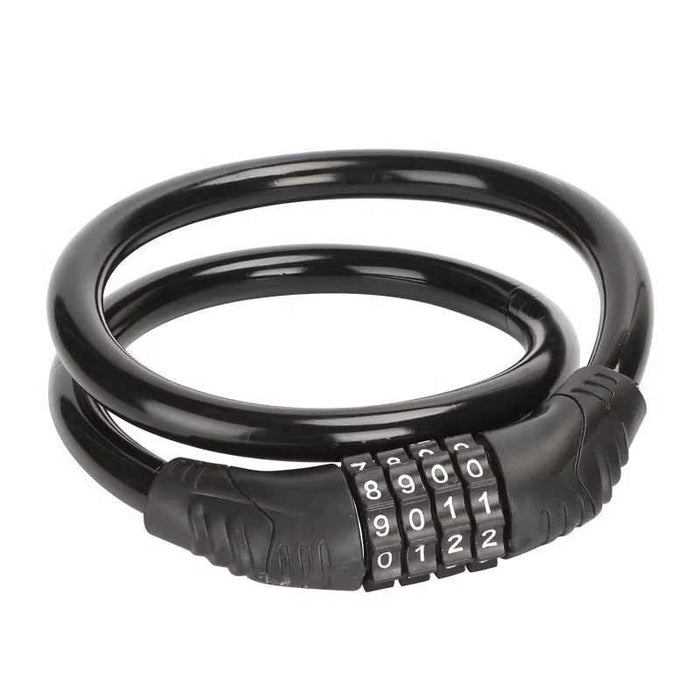 Weatherproof & Anti-Theft 4-Digit Combination Lock for Bike