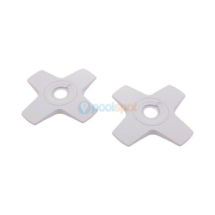 Wheel Styling, 4-Spoke (2PK) - Metallic Grey - for Hayward Aquanaut 250 / 450