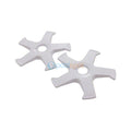 Wheel Styling, 5-Spoke (2PK) - Metallic Grey - for The PoolCleaner (Gen 2) / Hayward Aquanaut 200 / 400