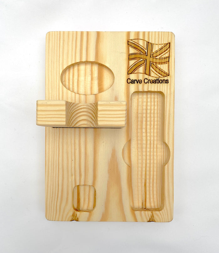Wood Mini Glue Gun Stand
