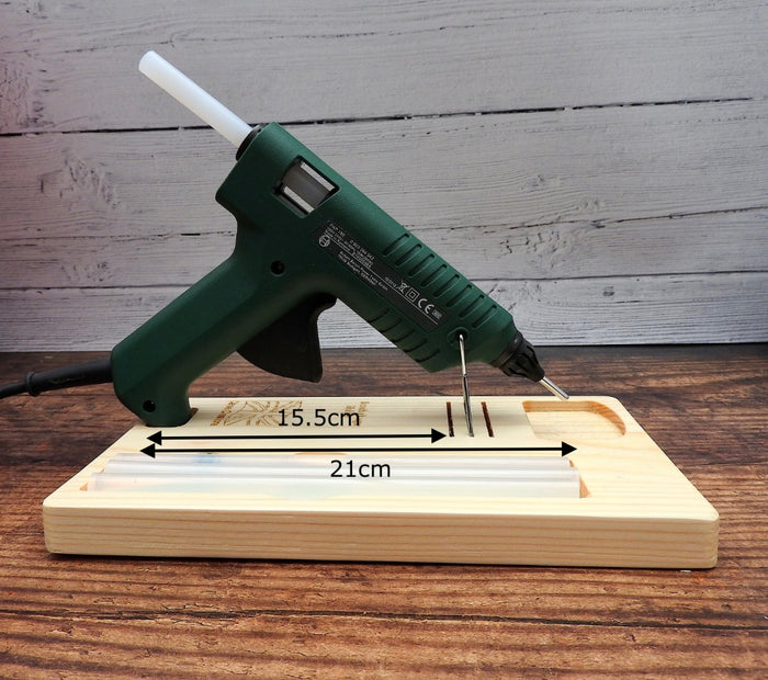 Wooden Hot Glue Gun Holder